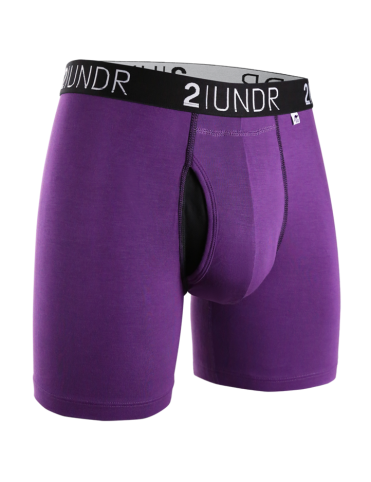 SWING SHIFT BOXER BRIEF PURPLE