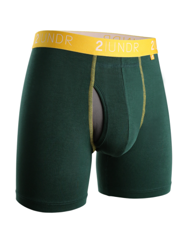 SWING SHIFT BOXER BRIEF DARK GREEN/GOLD