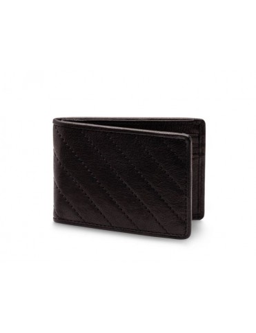 BOSCA NAPOLI NAPPA QUILTED Small Bifold Wallet